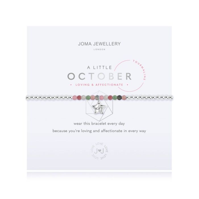 Joma Jewellery - A Little Birthstone October - Tourmaline